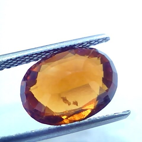 5.06 Ct Untreated Natural Ceylon Gomedh/Hessonite Gemstone