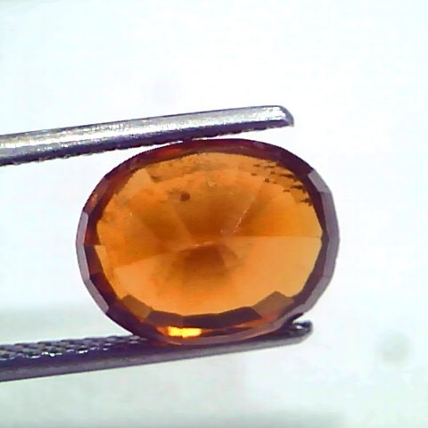 5.10 Ct Untreated Natural Ceylon Gomedh/Hessonite Gemstone