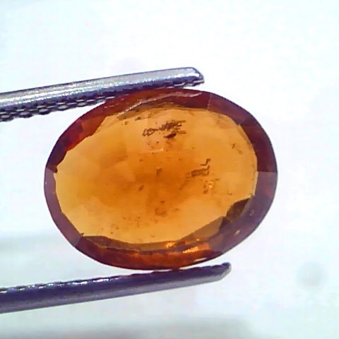 5.13 Ct Untreated Natural Ceylon Gomedh/Hessonite Gemstone
