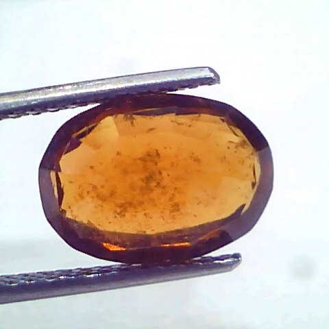 5.17 Ct Untreated Natural Ceylon Gomedh/Hessonite Gemstone