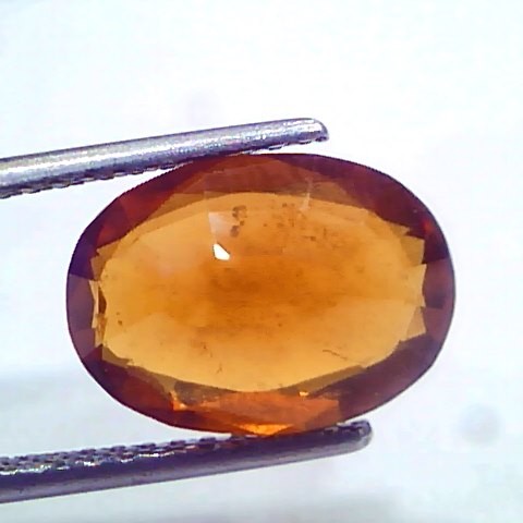 5.27 Ct Untreated Natural Ceylon Gomedh/Hessonite Gemstone