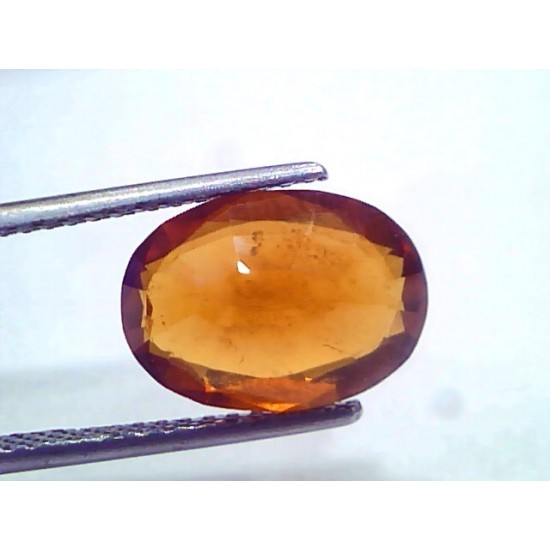5.27 Ct Untreated Natural Ceylon Gomedh/Hessonite Gemstone