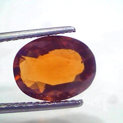 5.44 Ct Untreated Natural Ceylon Gomedh/Hessonite Gemstone