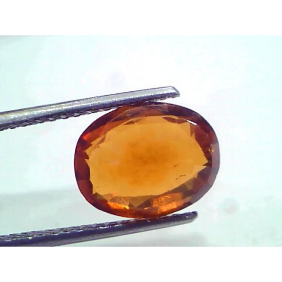 5.44 Ct Untreated Natural Ceylon Gomedh/Hessonite Gemstone