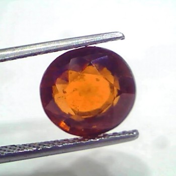 5.50 Ct Untreated Natural Ceylon Gomedh/Hessonite Gemstone
