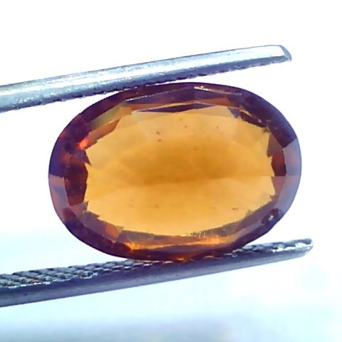 5.56 Ct Untreated Natural Ceylon Gomedh/Hessonite Gemstone