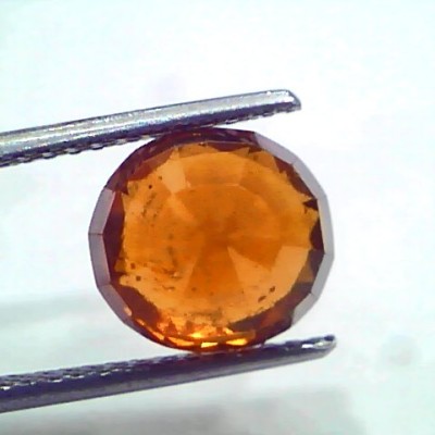 5.50 Ct Untreated Natural Ceylon Gomedh/Hessonite Gemstone