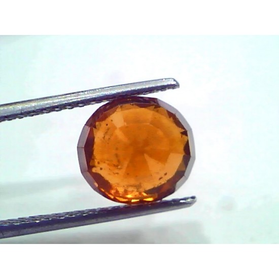 5.50 Ct Untreated Natural Ceylon Gomedh/Hessonite Gemstone