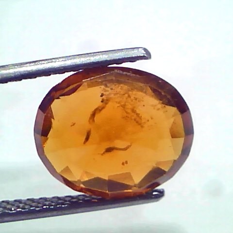 5.52 Ct Untreated Natural Ceylon Gomedh/Hessonite Gemstone