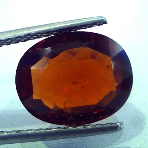5.68 Ct Untreated Natural Ceyloni Gomedh/Hessonite Gemstone