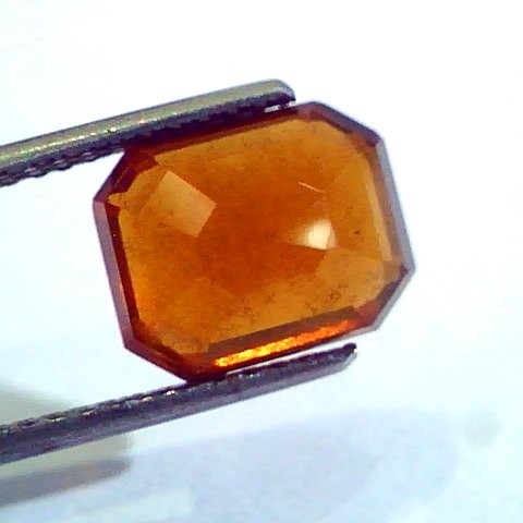 5.71 Ct Untreated Natural Ceyloni Gomedh/Hessonite Gemstone