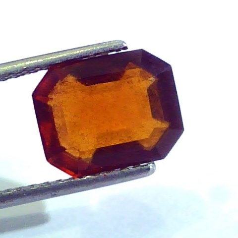 5.71 Ct Untreated Natural Ceyloni Gomedh/Hessonite Gemstone