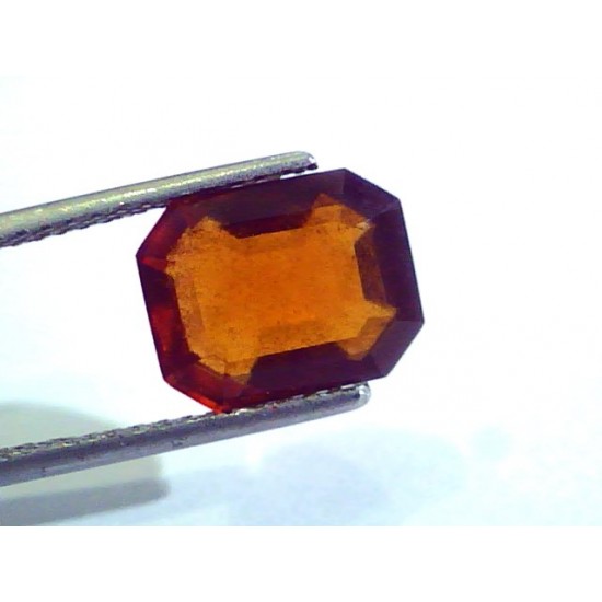 5.71 Ct Untreated Natural Ceyloni Gomedh/Hessonite Gemstone