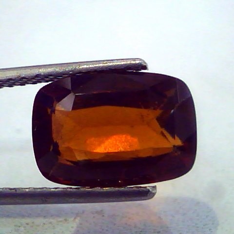 5.82 Ct Untreated Natural Ceyloni Gomedh Gemstone/Hessonite AAA