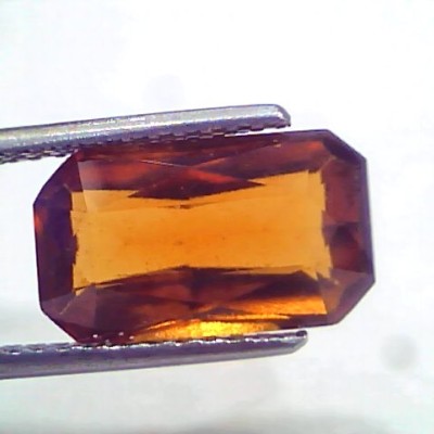 6.04 Ct Untreated Natural Ceylon Gomedh/Hessonite Gemstone