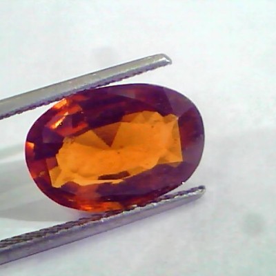 6.17 Ct Untreated Natural Ceylon Gomedh/Hessonite Gemstone