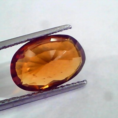6.17 Ct Untreated Natural Ceylon Gomedh/Hessonite Gemstone