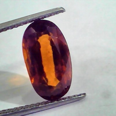 6.32 Ct Untreated Natural Ceylon Gomedh/Hessonite Gemstone