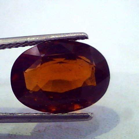 6.72 Ct Untreated Natural Ceyloni Gomedh Gemstone/Hessonite AAA