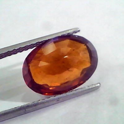 6.76 Ct Untreated Natural Ceylon Gomedh/Hessonite Gemstone