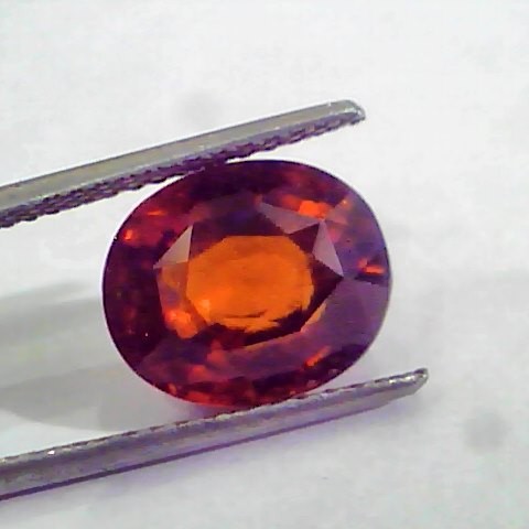 6.90 Ct Untreated Natural Ceylon Gomedh/Hessonite Gemstone