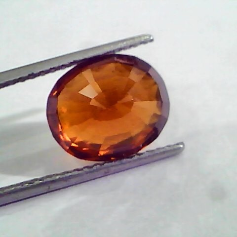 6.90 Ct Untreated Natural Ceylon Gomedh/Hessonite Gemstone