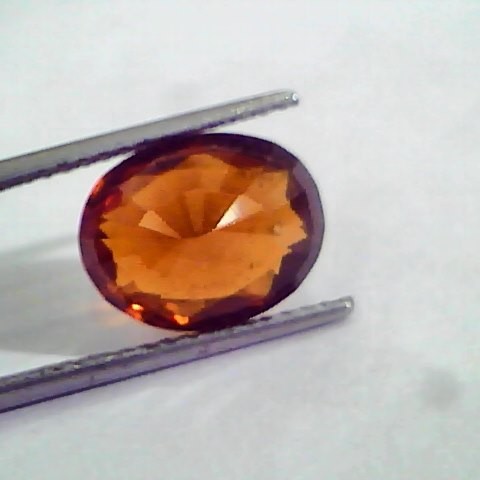 6.96 Ct Untreated Natural Ceylon Gomedh/Hessonite Gemstone