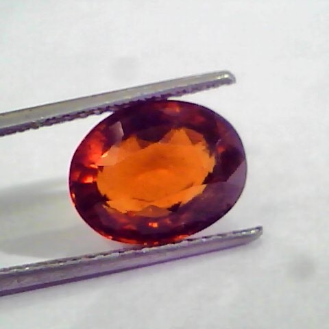 6.96 Ct Untreated Natural Ceylon Gomedh/Hessonite Gemstone