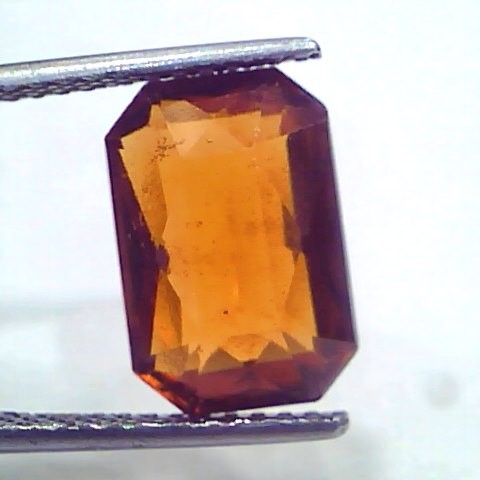 7.08 Ct Untreated Natural Ceylon Gomedh/Hessonite Gemstone