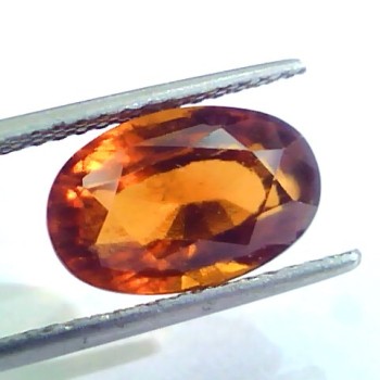 7.05 Ct Untreated Natural Ceylon Gomedh/Hessonite Gemstone