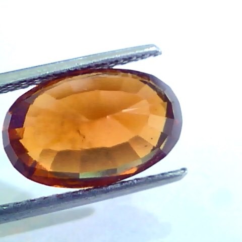 7.05 Ct Untreated Natural Ceylon Gomedh/Hessonite Gemstone