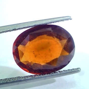7.04 Ct Untreated Natural Ceylon Gomedh/Hessonite Gemstone