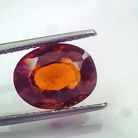 7.37 Ct Untreated Natural Ceylon Gomedh/Hessonite Gemstone