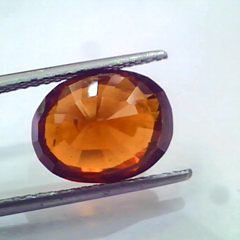 7.37 Ct Untreated Natural Ceylon Gomedh/Hessonite Gemstone