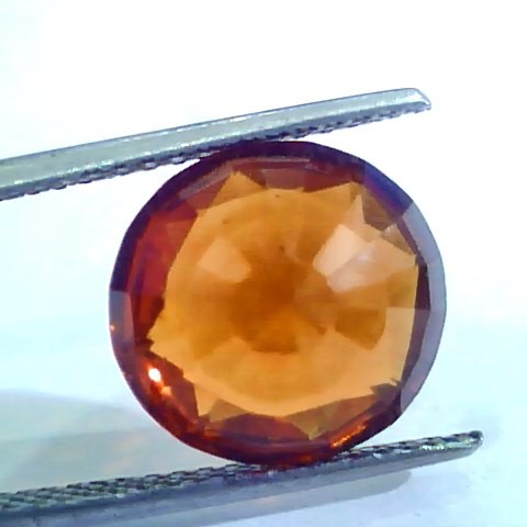 8.80 Ct Untreated Natural Ceylon Gomedh/Hessonite Gemstone