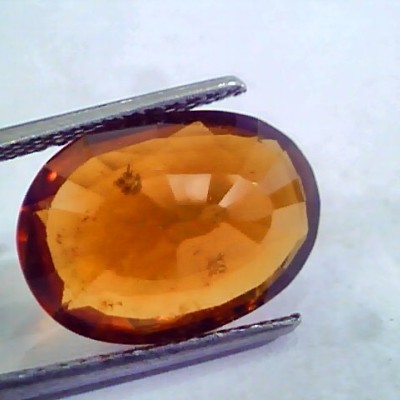 9.00 Ct Untreated Natural Ceylon Gomedh/Hessonite Gemstone