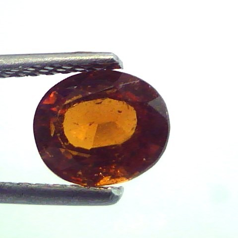 1.64 Ct Untreated Natural Ceyloni Gomedh/Hessonite Gems For Rahu