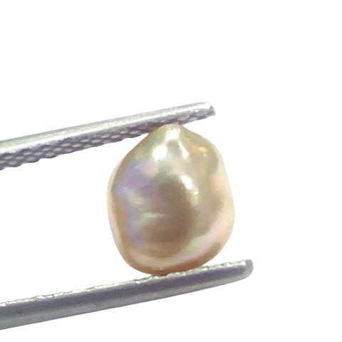 2.13 Ct Certified Natural Venunjula Real Sea Pearl Real Moti For Moon