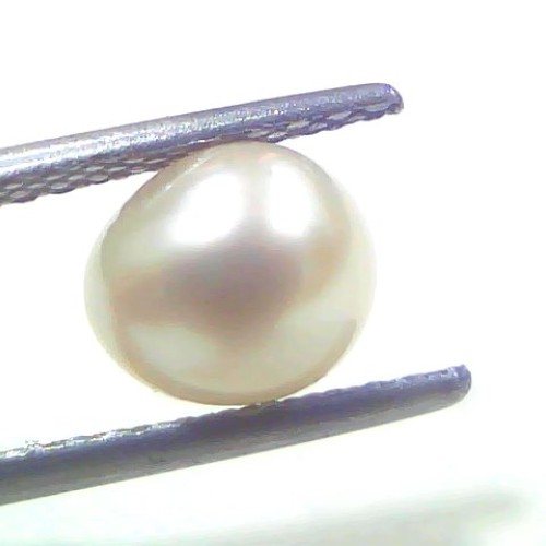 4.43 Carat Natural Certified Real South Sea Pearl,Certified Moti