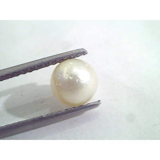 2.54 Ct Natural Certified Real South Sea Pearl,Certified Moti