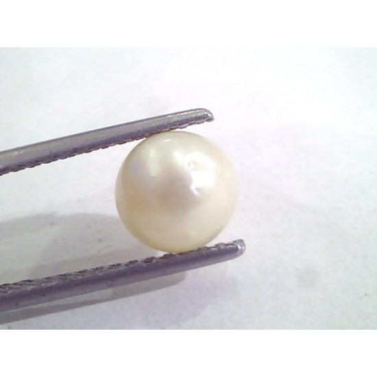 4.31 Ct Natural Certified Real South Sea Pearl,Certified Moti