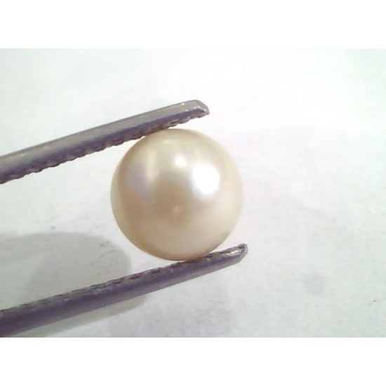 4.39 Ct Natural Certified Real South Sea Pearl,Certified Moti
