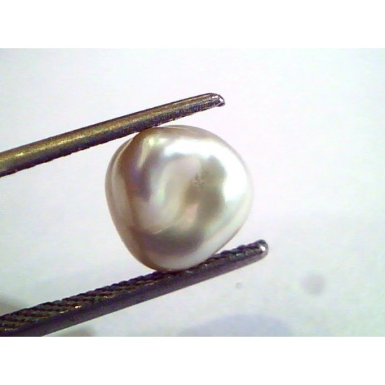 2.85 Carat Certified Natural Keshi Pearl,Certified Moti For moon