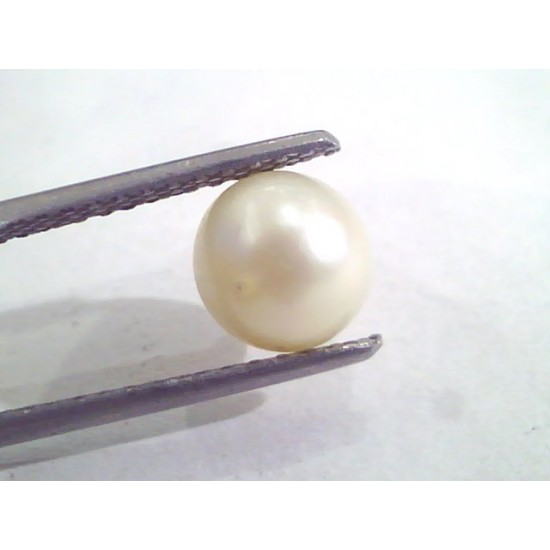 2.87 Ct Natural Certified Real South Sea Pearl,Certified Moti