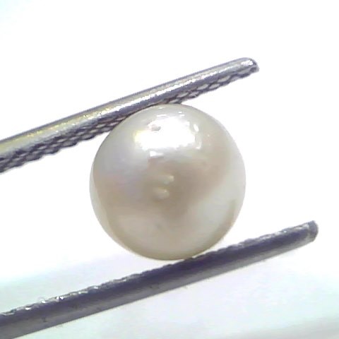 3.22 Ct Natural Certified Real South Sea Pearl Certified Moti
