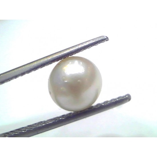 3.32 Ct Natural Certified Real South Sea Pearl Certified Moti