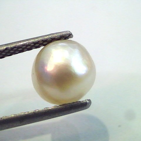 3.29 Ct,7.05 Chaw Natural Basra Pearl,Real Moti Certified *RARE*