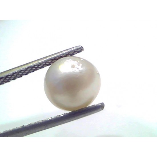 3.51 Ct Natural Certified Real South Sea Pearl Certified Moti