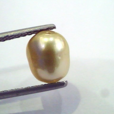 3.38 Ct Certified Natural Venunjula Real Pearl/Real Moti For Moon