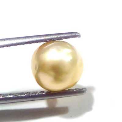 3.49 Ct Certified Natural Venunjula Real Sea Pearl, Real Moti